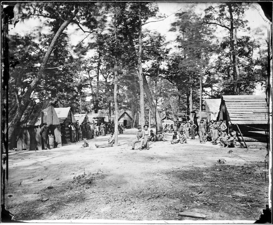 Co. of 21st Michigan Infantry, Sherman's veterans - NARA - 530548
