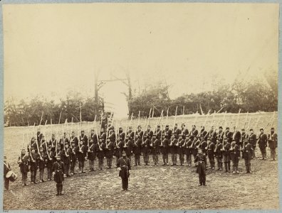 Co. K, 6th Vermont Infantry - Camp Griffin, Va LCCN2012649350