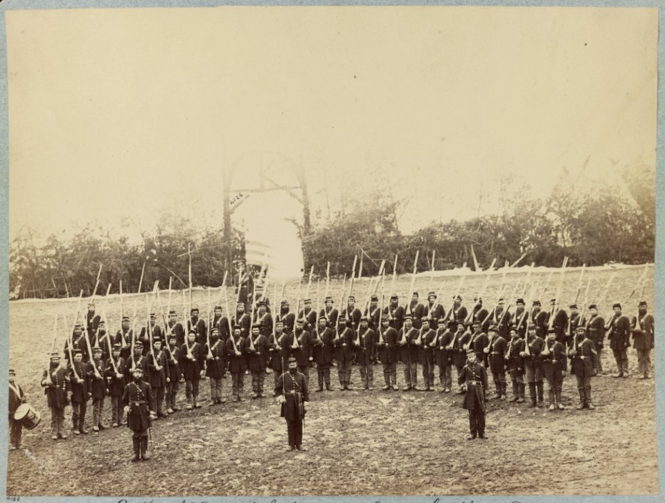 Co. K, 6th Vermont Infantry - Camp Griffin, Va LCCN2012649350