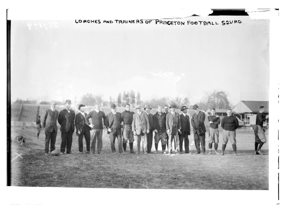 Coaches and trainers of Princeton squad LCCN2014694673