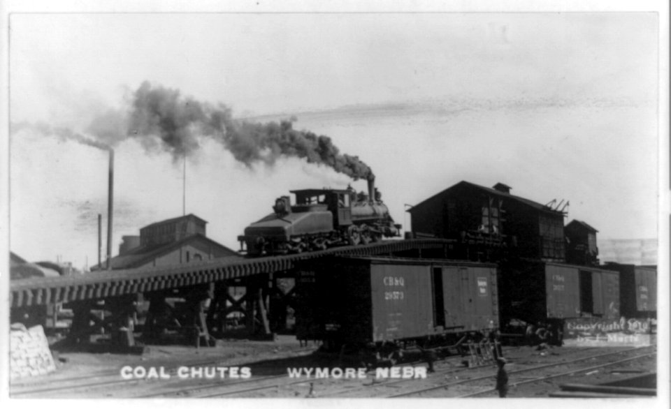 Coal chutes, Wymore, Nebr. LCCN90706226