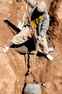 Coalition forces, Afghans work together to repair collapsed Karez DVIDS376631