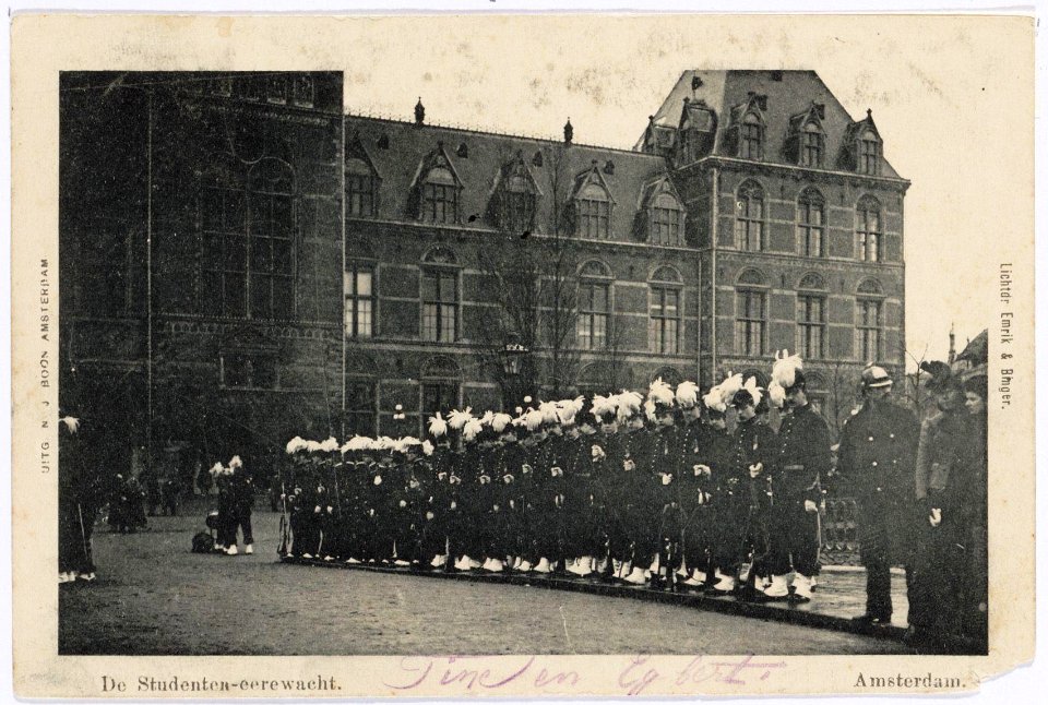 Bezoek Koningin Wilhelmina en Prins Hendrik t.g.v. hun huwelijk-007