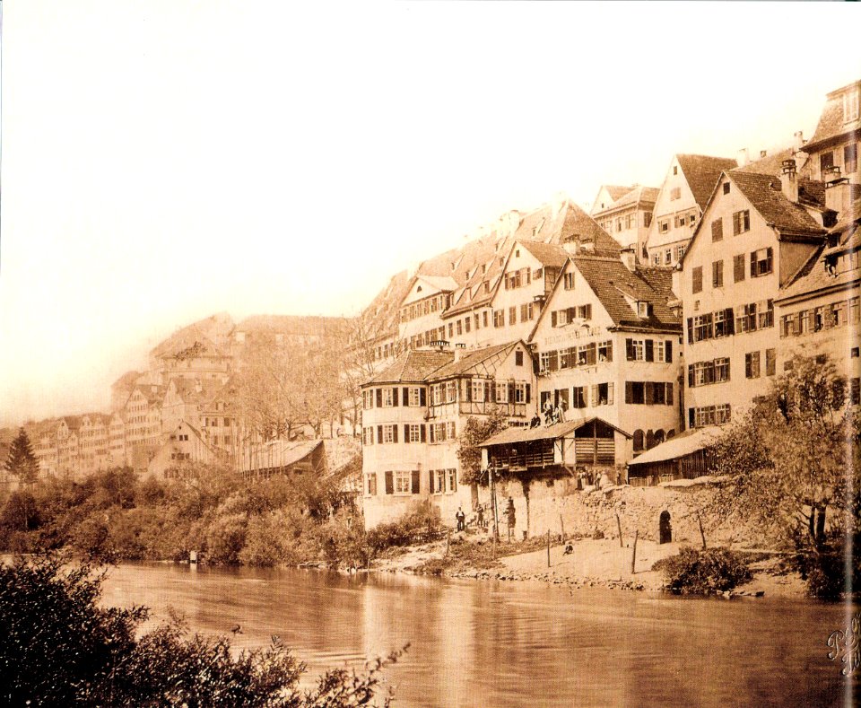 Bezei neben dem Hölderlinturm ca.1870 (Wwm016)