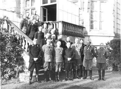 Bezoek Himmler - Fotodienst der NSB - NIOD - 48067 photo