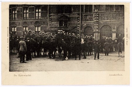 Bezoek Koningin Wilhelmina en Prins Hendrik t.g.v. hun huwelijk-016