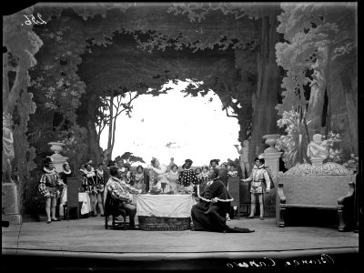 Bianca Capello, Dramatiska teatern 1901. Föreställningsbild - SMV - DrT024