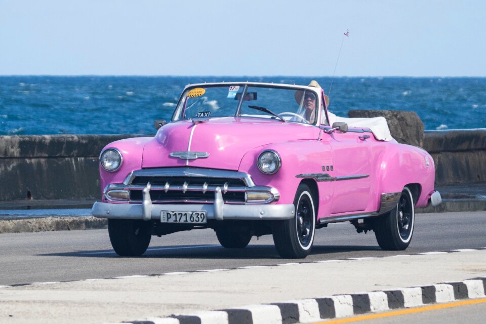 Classic chevy malecon