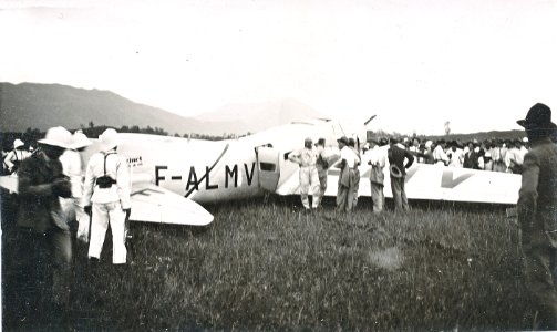 Biarritz atterrissage 5 avril 1932