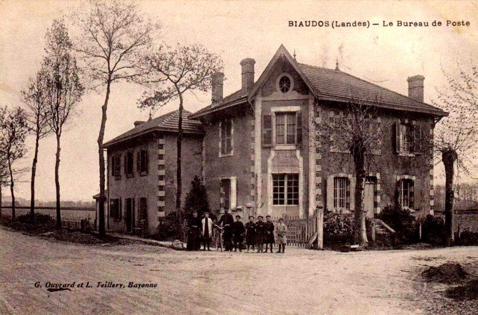 Biaudos (Landes) - La Poste