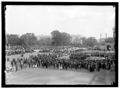 BIBLE SOCIETY OPEN AIR MEETING, EAST FRONT OF THE CAPITOL LCCN2016867274