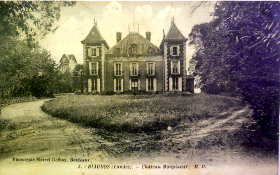 Biaudos - château Monplaisir