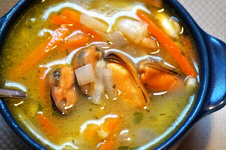 Seashell mussels food