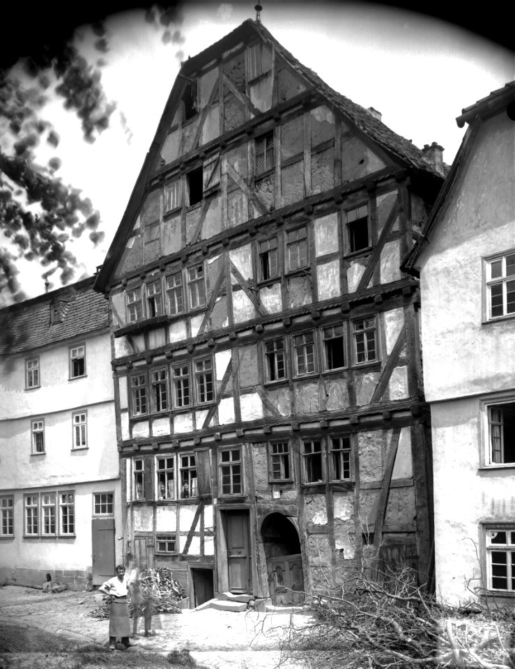 Bickell Rauschenberg Haus Storchennest 1869 1900 abgerissen 1963