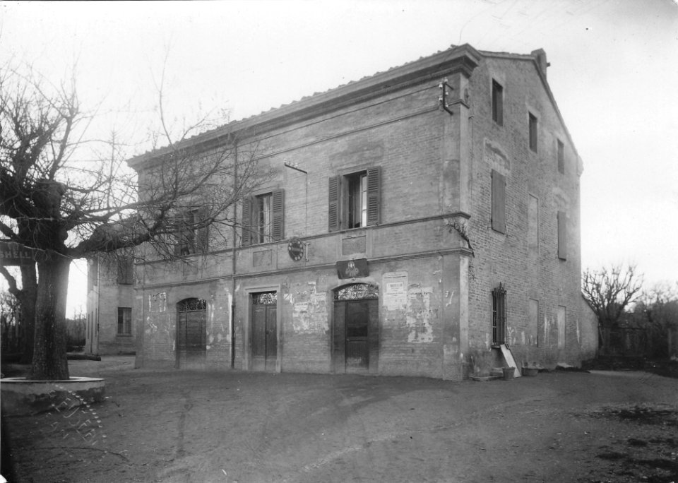 Biblioteca Federiciana, Alberto Eusebi, Fano, Osteria d'la Rusina, 1930 circa, gelatina a sviluppo