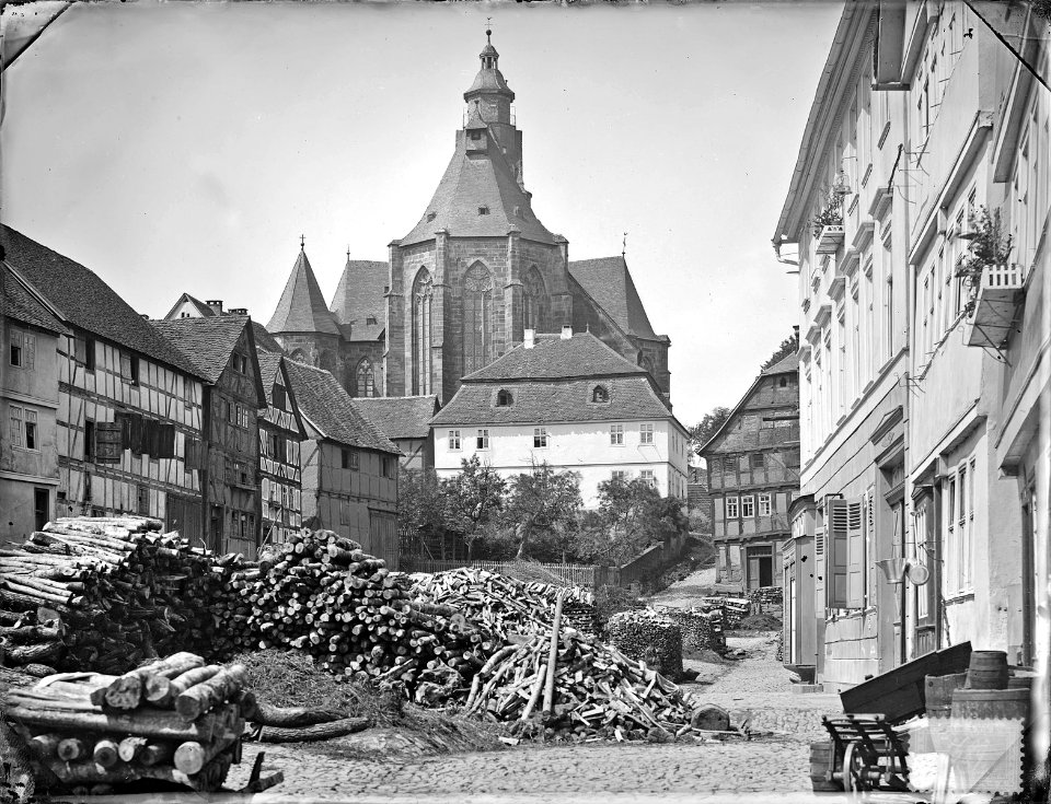 Bickell Frankenberg Untermarkt ca1880