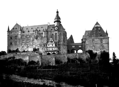 Bickell Marburg Schloss Sueden 1869 1900