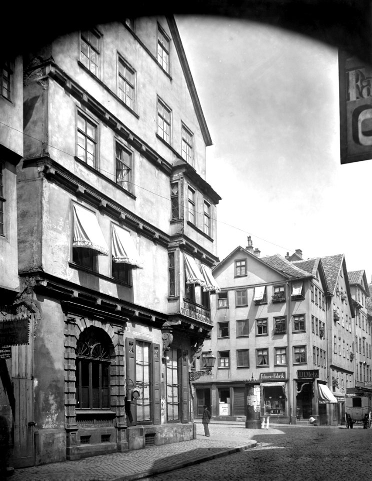 Bickell Kassel Druselplatz Oberste Gasse 1870 1890