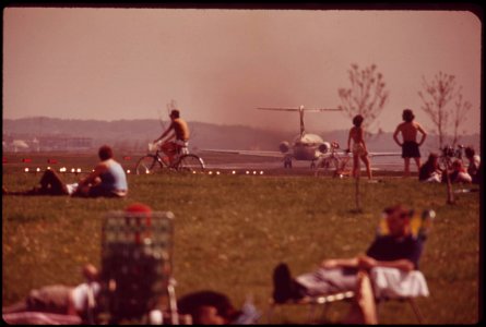 Bicycling-and-picnicking-along-george-washington-parkway-which-is-in-the-glide-path-to-national-airport-april-1973 7461379544 o