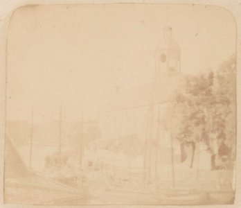 Bickersgracht, Nederlands Hervormde Eilandskerk (gesloopt in 1950), 1861 (max res)