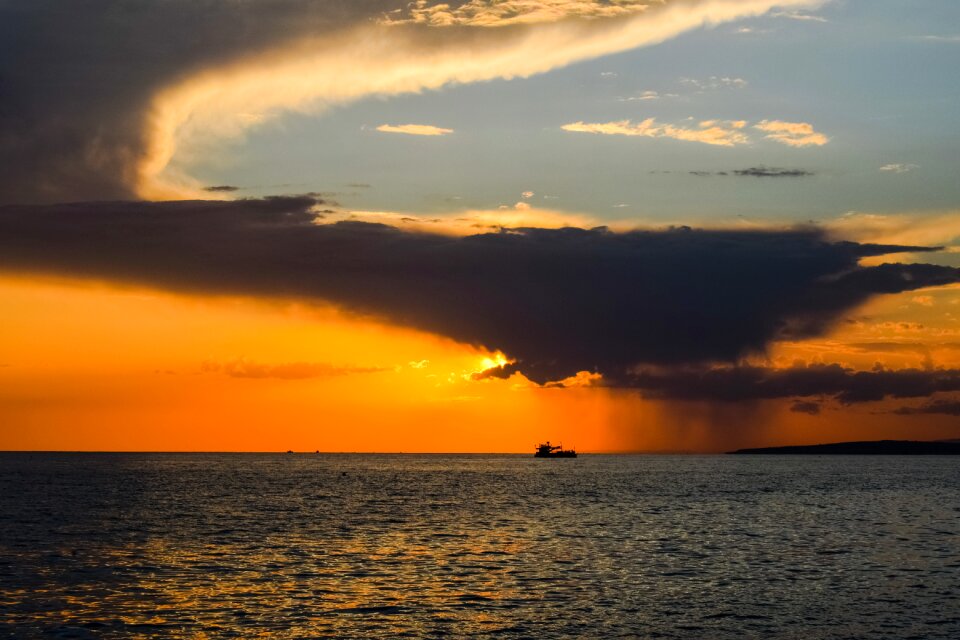 Clouds storm nature
