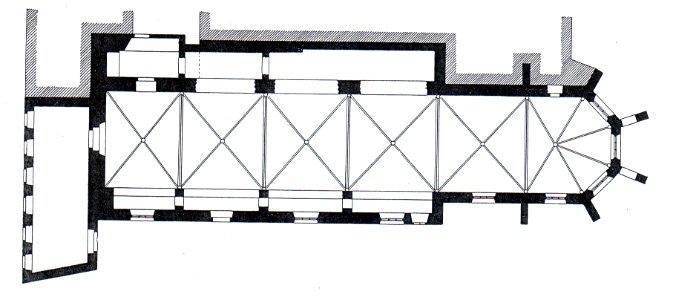 Bielefeld St. Jodokus Grundriss 1906