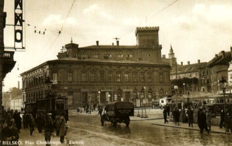 Bielsko-Biała, Bazary Zamkowe w latach 30 photo