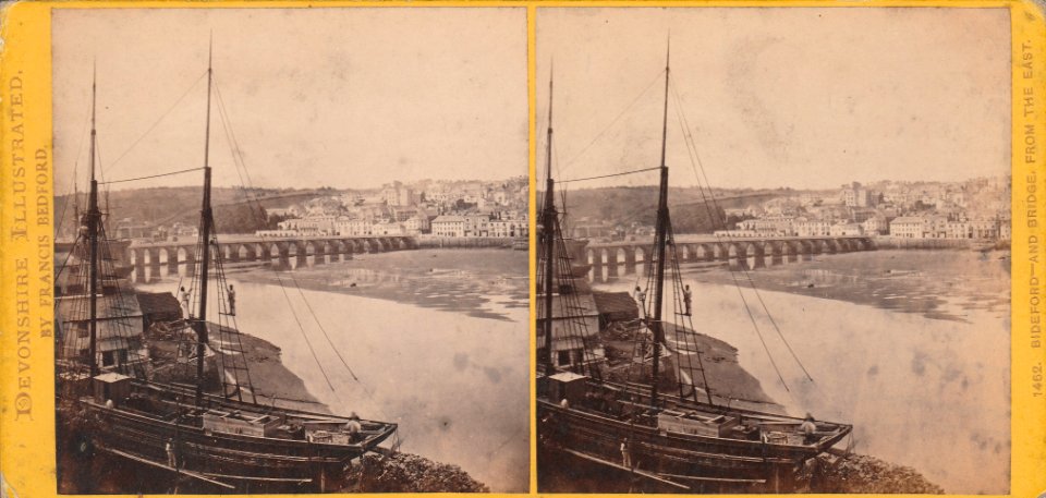 Bideford and Bridge, From The East