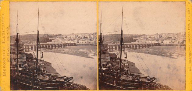 Bideford and Bridge, From The East