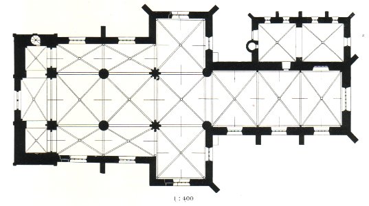Bielefeld St. Marien Grundriss 1906