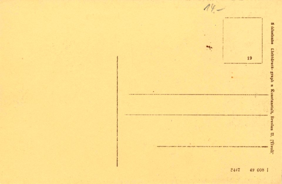 Bielefeld, Nordrhein-Westfalen - Johannisberg (back) (Zeno Ansichtskarten)