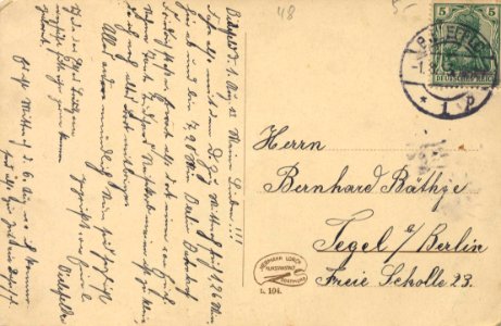 Bielefeld, Nordrhein-Westfalen - Neuer Aufgang zum Johannisberg (back) (Zeno Ansichtskarten)