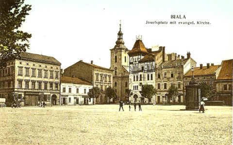 Bielsko-Biała, Wojska Polskiego Square 1908 photo