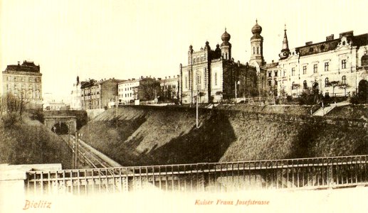 Bielsko-Biała, 3 Maja, Synagoga, Tunel 1901 photo