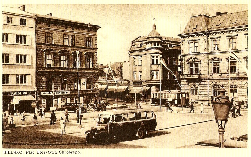 Bielsko-Biała, Plac Chrobrego 1937