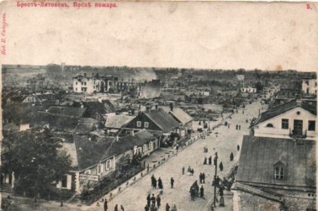 Bieraście, Palicyjnaja-Karotkaja. Берасьце, Паліцыйная-Кароткая (05.1895) (3)