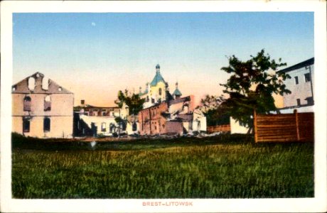 Bieraście, Brovarnaja, Sabornaja. Берасьце, Броварная, Саборная (1915)