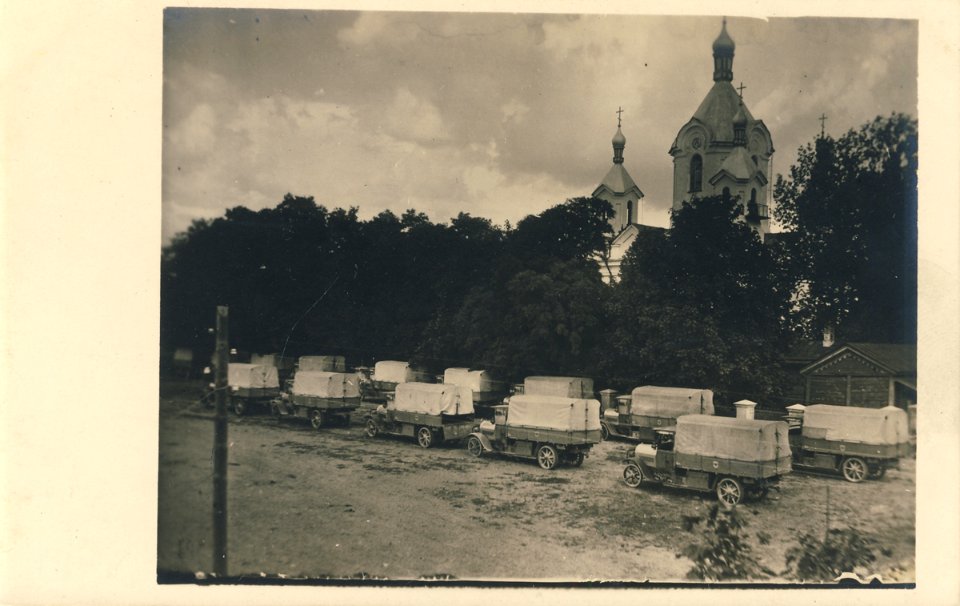Bieraście, Šašejnaja, Sabornaja. Берасьце, Шашэйная, Саборная (1915-18)