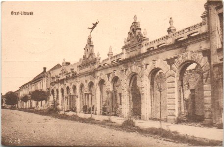 Bieraście, Palicyjnaja, Ratner. Берасьце, Паліцыйная, Ратнэр (1916)