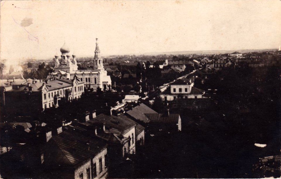 Bieraście, Miljonnaja-Gimnazičny. Берасьце, Мільённая-Гімназічны (1918)