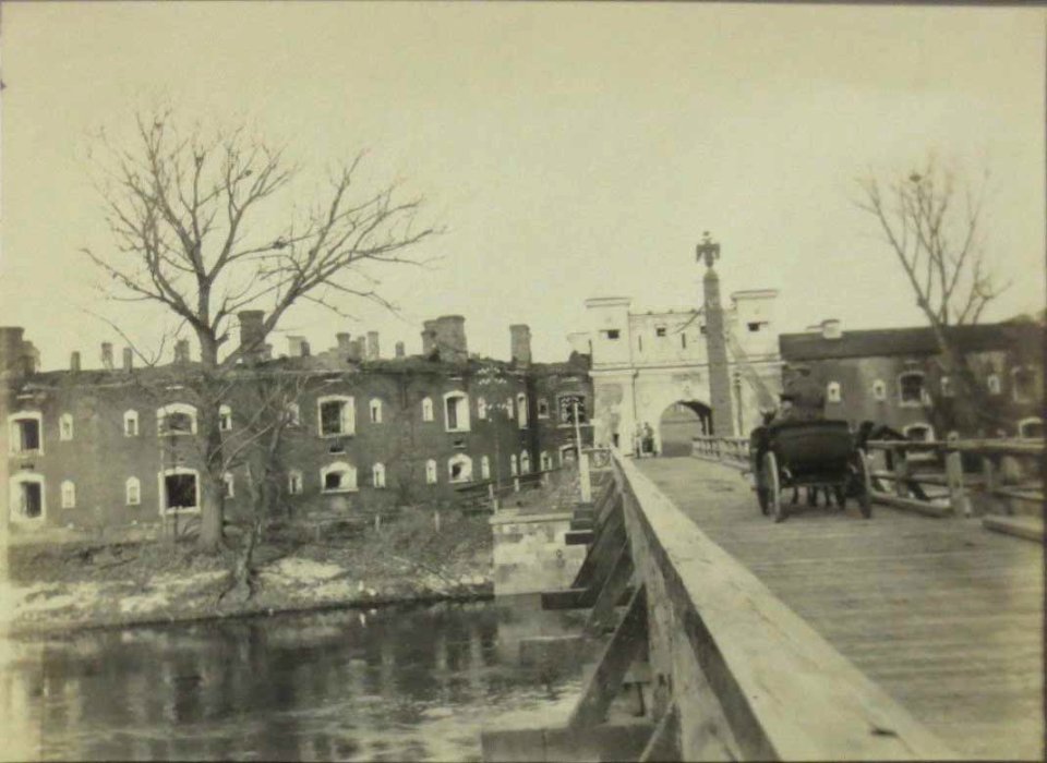 Bieraście, Terespalskaja brama. Берасьце, Тэрэспальская брама (18.03.1918)