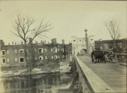 Bieraście, Terespalskaja brama. Берасьце, Тэрэспальская брама (18.03.1918)