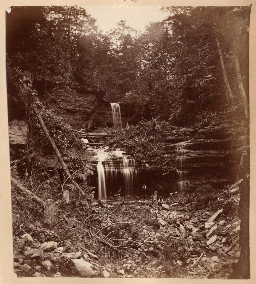 Big Dowdy Falls (from just below falls) LCCN2006677515