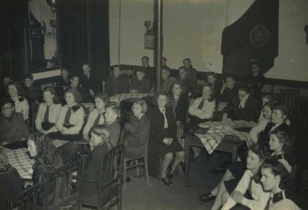 Bijeenkomst Jeugdstorm - Fotodienst der NSB - NIOD - 211737