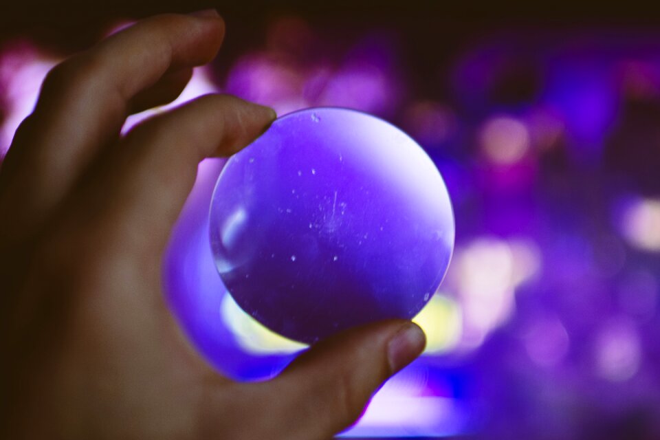 Circle round violet