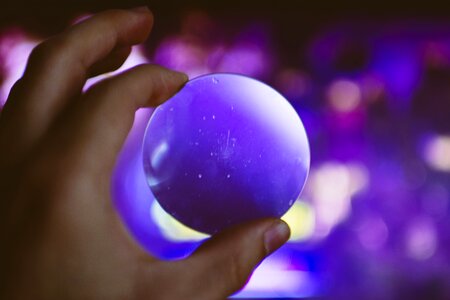Circle round violet