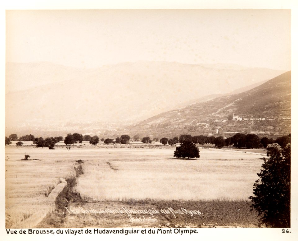 Bild från familjen von Hallwyls resa genom Mindre Asien och Turkiet 27 April - 20 Juni 1901. Bursa - Hallwylska museet - 103212