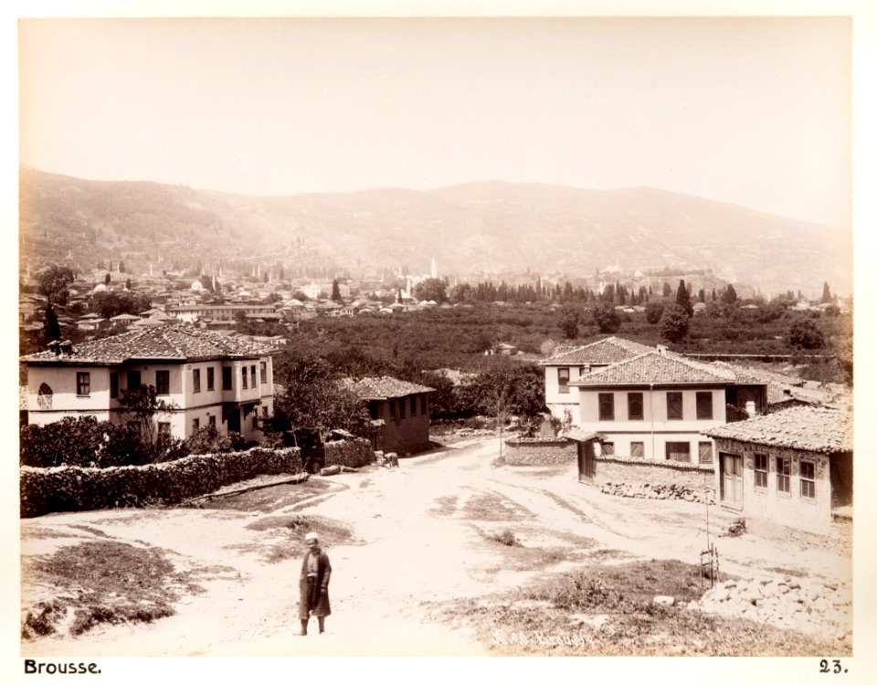 Bild från familjen von Hallwyls resa genom Mindre Asien och Turkiet 27 April - 20 Juni 1901. Bursa - Hallwylska museet - 103209