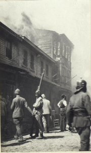 Bilder vom Riesenbrand in Stambul. (August 1918.) (BildID 15675522)