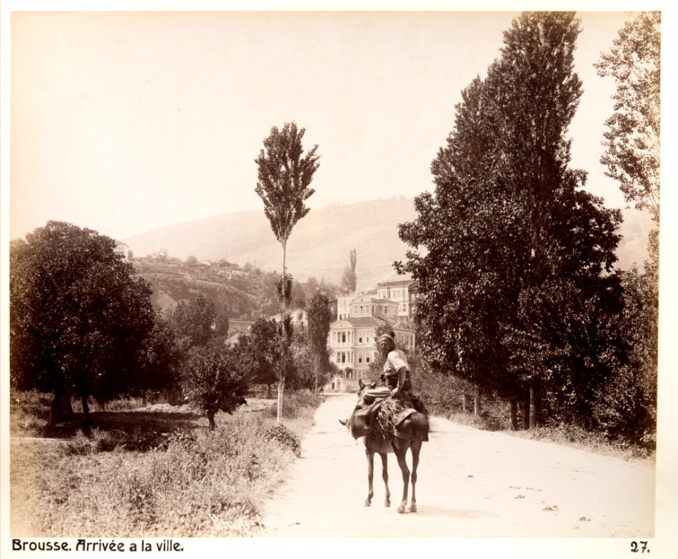 Bild från familjen von Hallwyls resa genom Mindre Asien och Turkiet 27 April - 20 Juni 1901. Bursa - Hallwylska museet - 103213